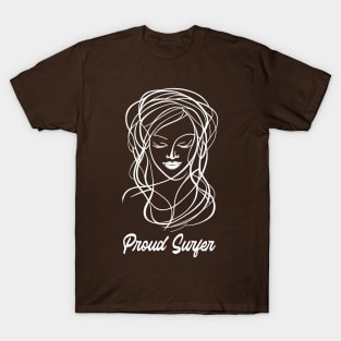 proud surfer, surf girl vibes, v3 T-Shirt